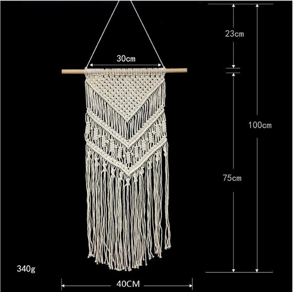 Macrame Tapestry Bohemian Wall Hanging Home Decor Tapestries