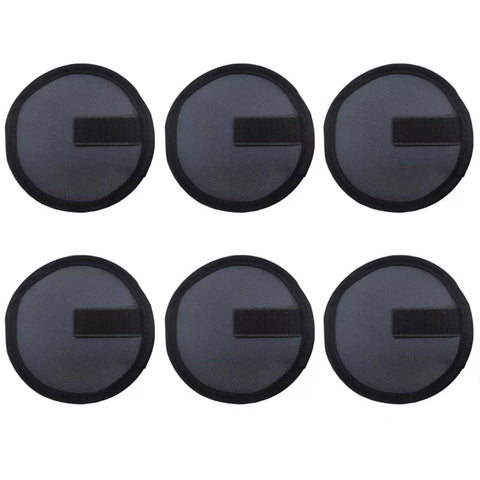 6 Piece Set Of 5.9 Inch Lure Wraps. Doubles As Covers, Gloves, Hook Protectors. Keeps Anglers Safe While Fishing. Other Tackle & Accessories