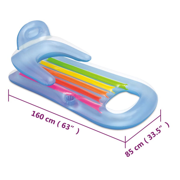 Vidaxl Inflatable Pool Lounger 160X85 Cm Vinyl Inflatable & Kid Pools