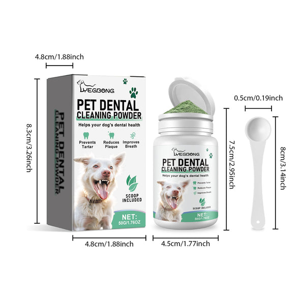 Yegbong Tooth Cleaning Powder For Dogs A Gentle Formula Freshen Breath And Protect Pet Oral Health Dog Grooming