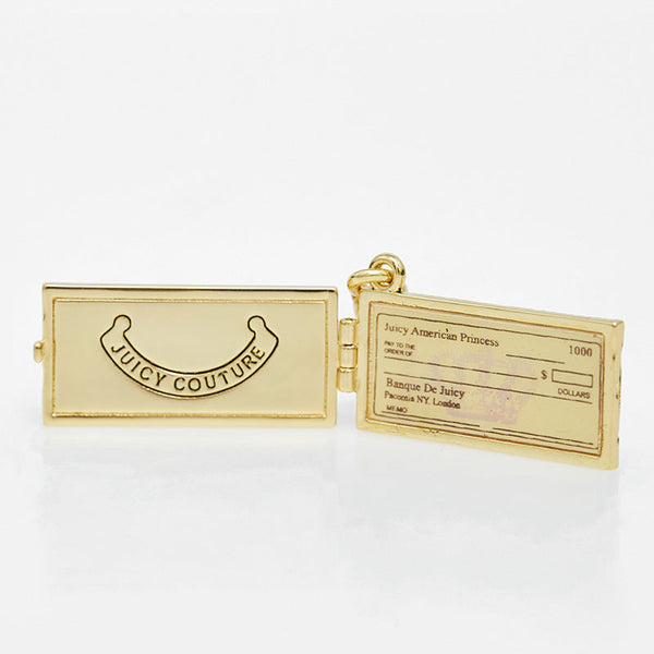 Crown Square Openable Enamel Letter Smiling Face Necklaces & Pendants