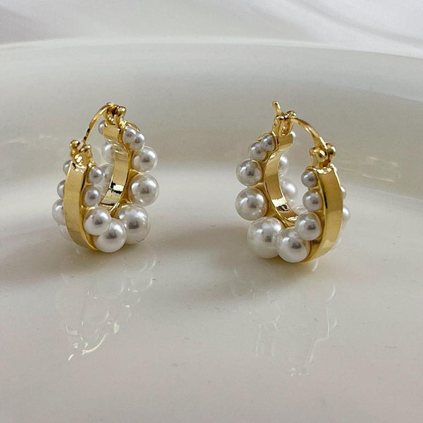 Veile Studios French Minimalist Design Ear Buckle Fashionable Versatile Earrings