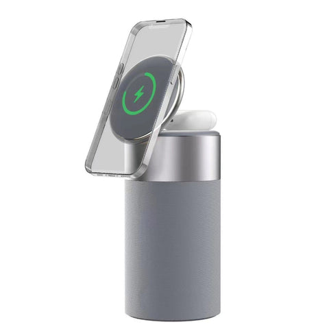 3 In 1 Multi Function Wireless Charger Bluetooth Touch Lamp For Home Office Lamps