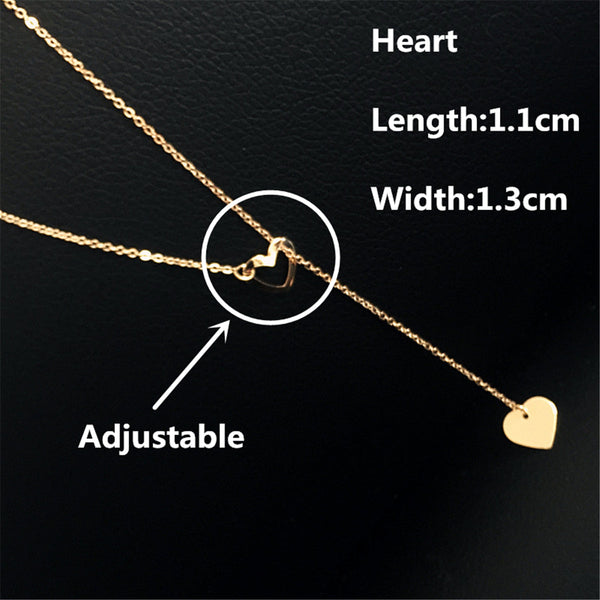 Veile Studios Simple Handmade Copper Love Temperament Pendant Fashion Necklace Necklaces & Pendants