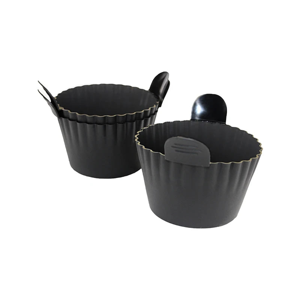 Silicone Air Fryer Egg Poacher Cupcake Baking Cups Ramekins Ovens Basket Air Fryer Accessories