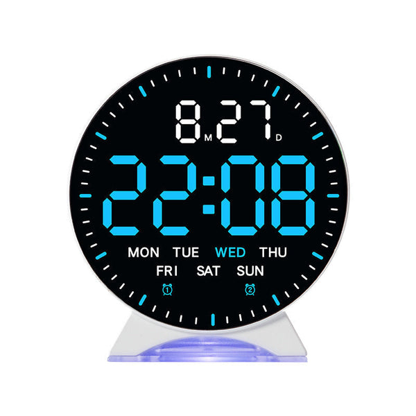 Led Alarm Clock With Custom Jump Second Display Ambient Light Auto Dimming Usb Desk Clock. Alarm Clocks & Clock Radios