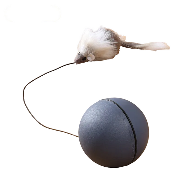 Cat Toy Self Entertainment Energy Consumption Mouse Teaser Wand Exercise Electric Automatic Teasing Ball Supplies Cat Toys