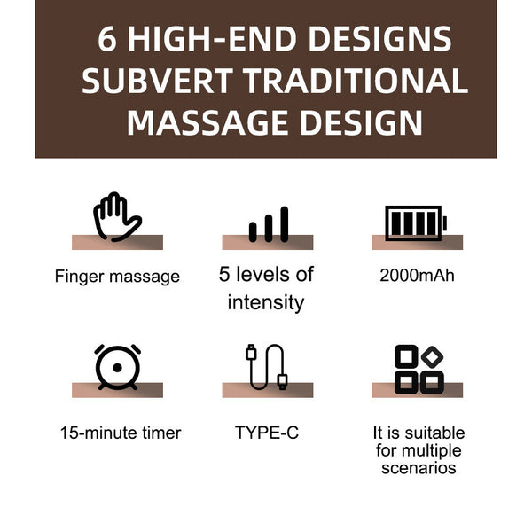 Hand Heating And Compress Air Beauty Finger Palm Wrist Joint Massager Massagers