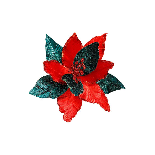 High End Christmas Flower Velvet Handmade Artificial Flowers Tree Decorations Ornaments Seasonal Decorations