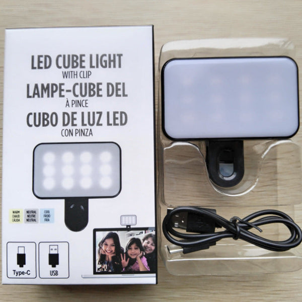 Cross Border Mobile Live Streaming Video Photography Fill Light Led Flash Camera Lighting Lamp Conference Vlog Selfie Lights