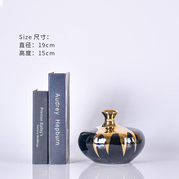 Creative Ceramic Vase For Modern Living Room Dry Flower Arrangement Decorative Piece Tv Cabinet Dining Table And Entrance Hall Vases