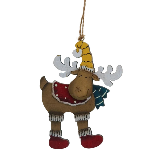 Deer Ornament For Christmas Tree Display Diy Decoration Seasonal Decorations