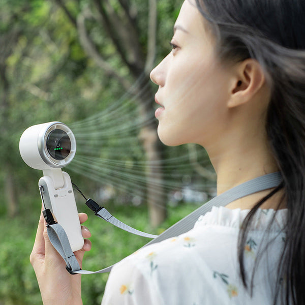 2025 New Electric Fan: Foldable High Power Usb Rechargeable Wearable Neck Portable Fans