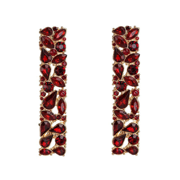 Veile Studios And American Fashion Retro Geometric One Word Earrings