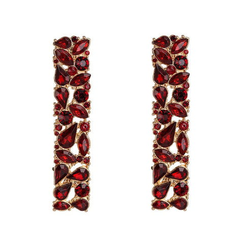 Veile Studios And American Fashion Retro Geometric One Word Earrings