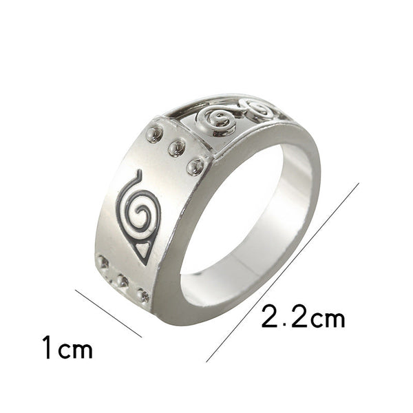 Anime Naruto Uchiha Sasuke Ring Factory Direct Sale Rings