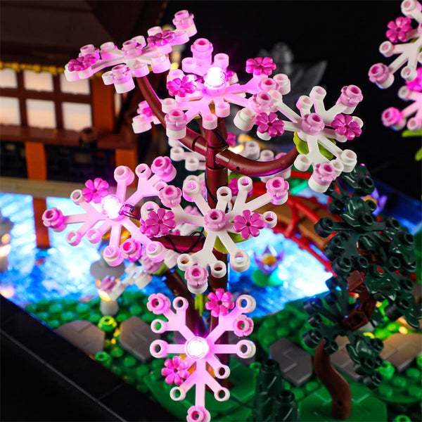 Yeabricks Is Compatible With Lego 10315 Peaceful Garden Building Blocks Led Lighting Creative Accessories And Assembled Building Toys Sets & Packs