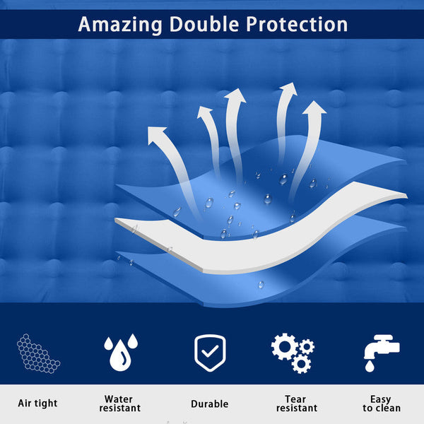 Outdoor Thicken Self Inflating Camping Mattress: Ultralight With Built In Pump Ideal For Travel Hiking Fishing. Sleeping Mats