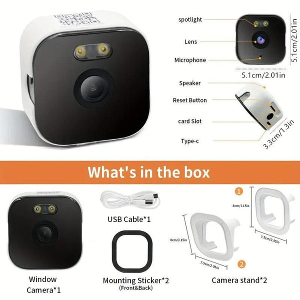 Night Vision Mount Smart Panoramic Camera For Home Security Hd Surveillance Security Cameras