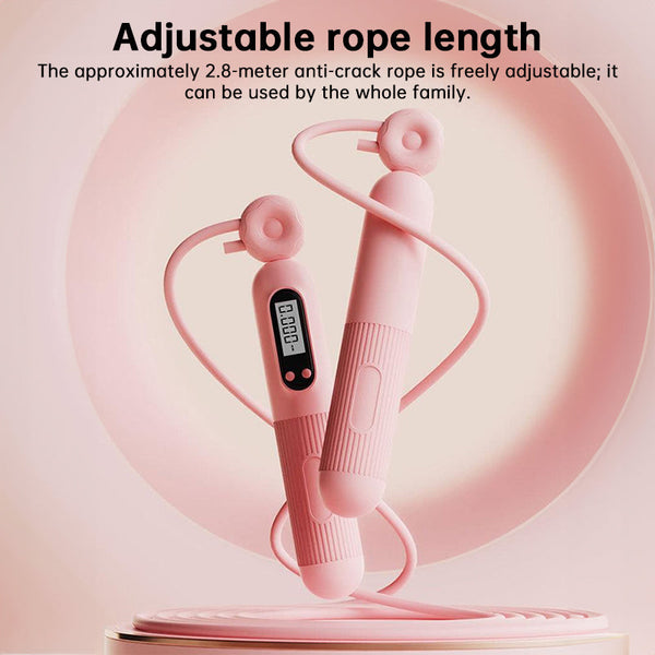 Intelligent Counting Jump Rope With Lcd Display For Home Gym Fitness Adult Men Women & Kids Skip Jump Ropes