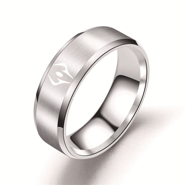 Curse King Cos Stainless Steel Ring Two Faced Sukuna Impression Jujutsu Kaisen Jewelry Yuji Itadori Anime Rings