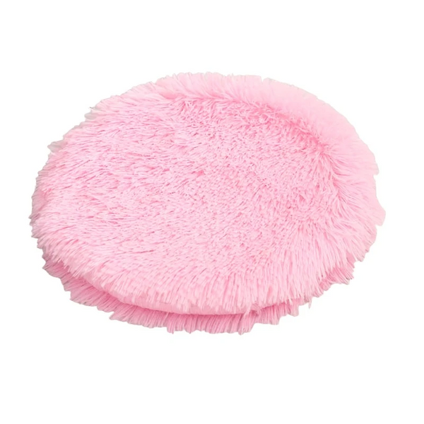 Soft Plush Round Cat Bed Mat For Small Dogs Cats Cozy Fleece Pet Sleeping Kitten Puppy Nest Warm Cushion Accessories Pet Beds