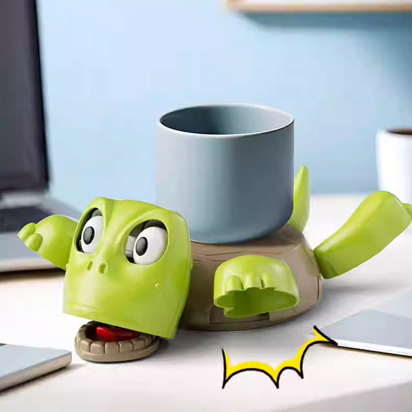 3D Printed Panicked Turtle Coaster Insulated Mug Base Decor Coasters