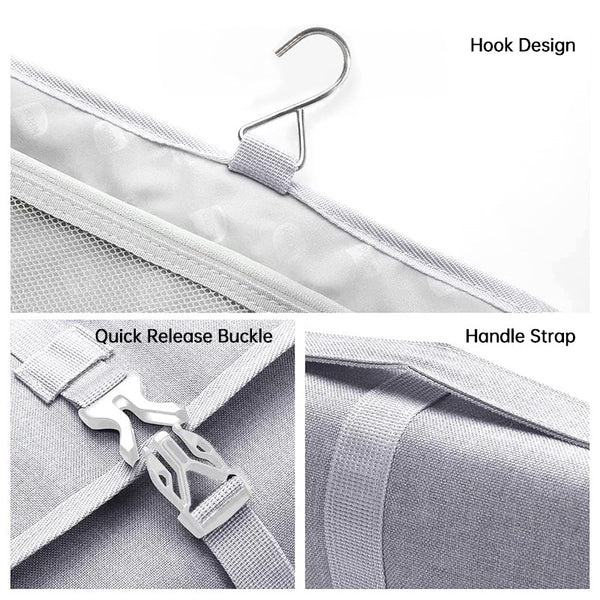 Large Capacity Dustproof Travel Bag For Dyson Pre Styling Dryer Fits Curling Barrels. Other Travel Accessories