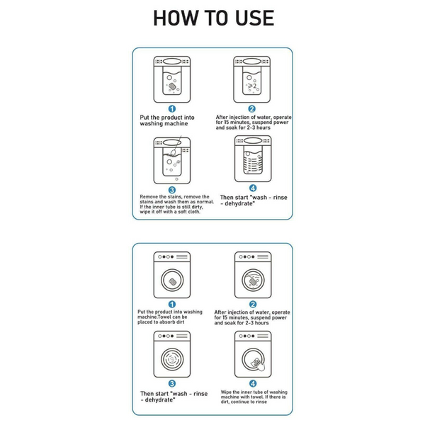 6 48 Pcs Washing Machine Effervescent Tub Bomb Cleaner Remover Deodorant Other Laundry Supplies