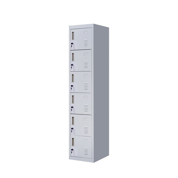 6 Door Locker For Office Gym Shed School Home Storage Cabinets & Cupboards