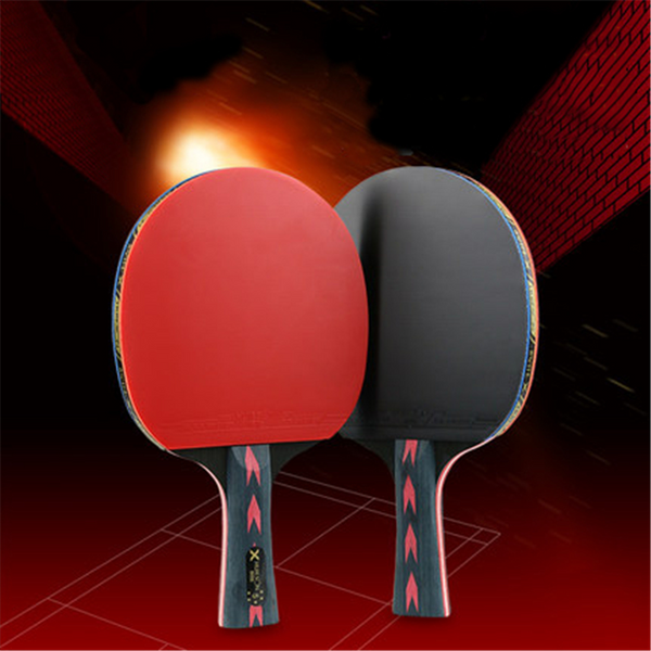 5 Star 2Pcs Upgraded Carbon Table Tennis Racket Set Powerful Ping Pong