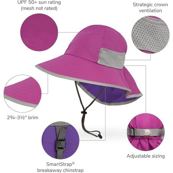 Sunday Afternoon Kids Play Hat Upf50+ | Wild River Small (6 24Mth) Kids Hats