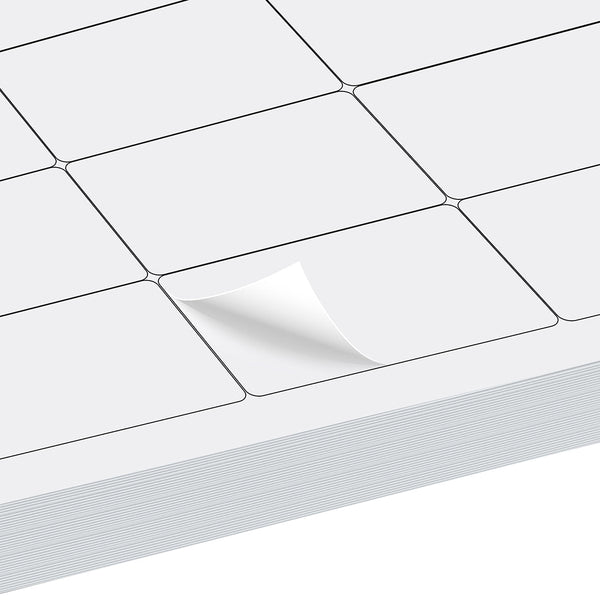 100 Sheet A4 Label White Matte Self Adhesive Sticker Stickers