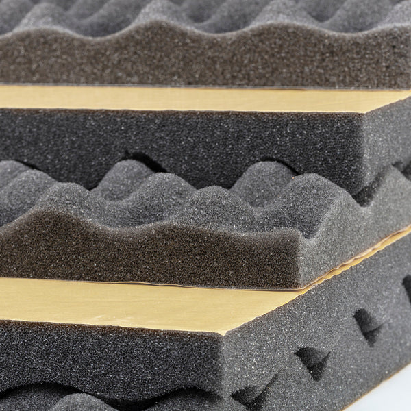 14Pc Acoustic Foam Wall Panels 50X50x5cm Soundrproofing Panels