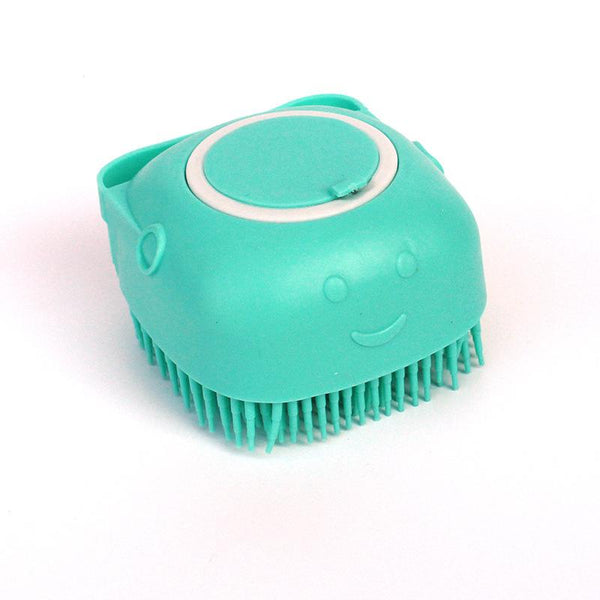 Massaging Silicone Bath Brush For Dogs And Cats Puppy Pet Grooming Accessories Dog Grooming