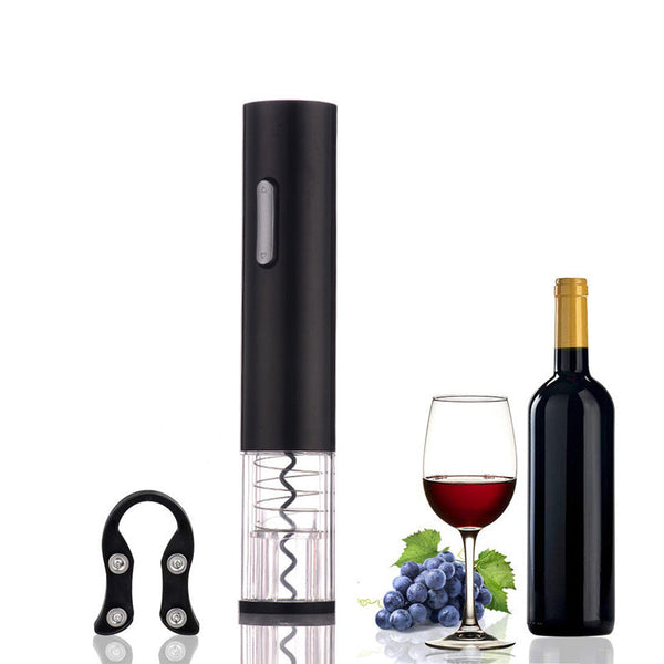 Electric Wine Opener Automatic Corkscrew Bottle Kit With Foil Cutter Corkscrews & Bottle Openers