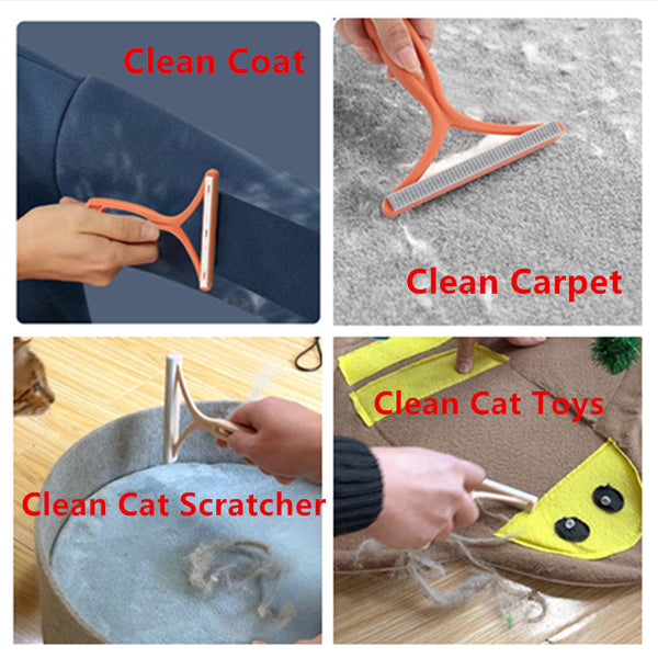 3Set Lint Roller Pet Cat Dog Hair Remover Cleaning Scraper Lint Removers