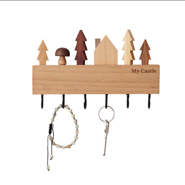 My Castle Wall Rack Key Hooks Decor Hooks & Hangers