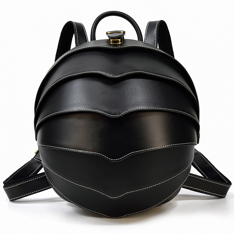 Genuine Leather Beetle Backpack Backpacks