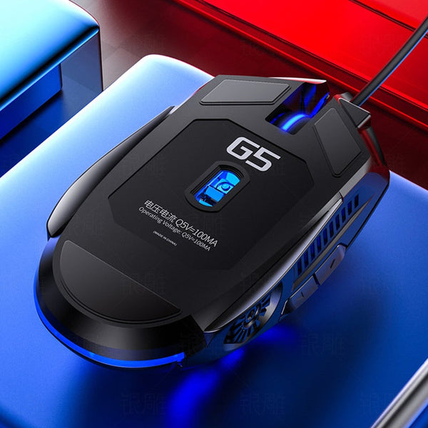 6D Rgb Led Gaming Mouse Usb Wired Programmable 4 Speed Dpi 2020 For Pc Computer Laptop Mice Trackballs & Touchpads