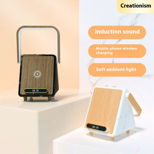 Wireless Charging Induction Bluetooth Small Night Lamp Audio Dock Audio Docks & Mini Speakers