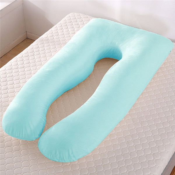 Summer Sleeping Support Pillow For Pregnant Women U Shape Maternity Pregnancy Ice Silk Pillows