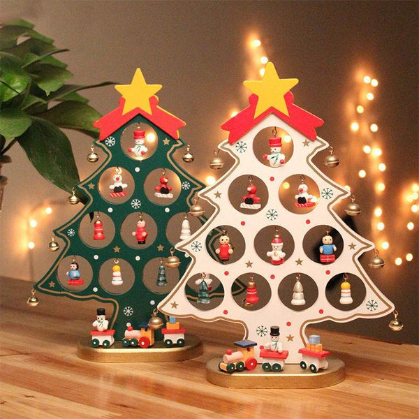 Red / White Green Christmas Tree Tabletop Ornament Decoration Seasonal Decorations