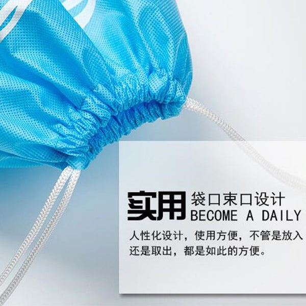 6Pcs Large Capacity Waterproof Drawstring Shoes Bag For Travel Storage Shoe Bags