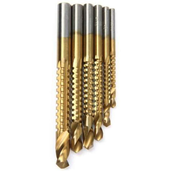 6Pcs Saw Drill Bit Yellow Drill Bits