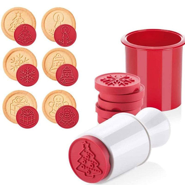 6Pcs / Set Christmas Diy Fondant Baking Mould Kitchen Tools Cookie Cutters