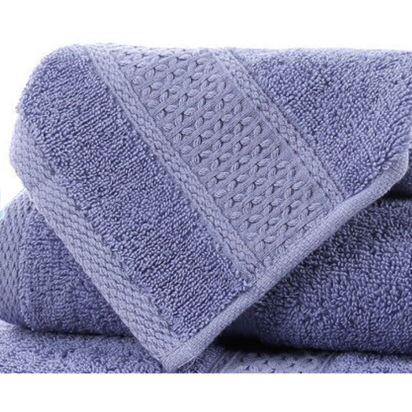 6 Piece Towel Sets Bath Face Hand Gray Towels & Washcloths