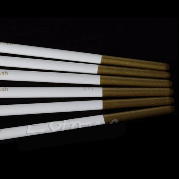 6Pcs/Set Nylon Hair Round Paint Brush Hook Line Pen Artist Draw Painting Craft Artists Brushes