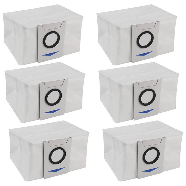 Hygieia 6 X Auto Empty Station Dust Bags For Ecovacs Deebot X1 Omni Series Robots Vacuum Cleaner Parts