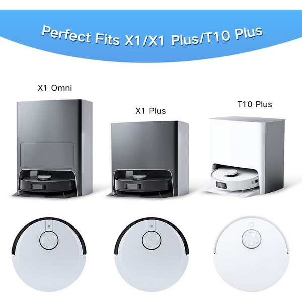 Hygieia 6 X Auto Empty Station Dust Bags For Ecovacs Deebot X1 Omni Series Robots Vacuum Cleaner Parts